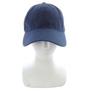 ロゴ 刺繍 コットン 帽子 キャップ Tu 紺 ネイビー /SR50 SH