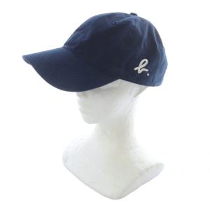 agnes b. ロゴ 刺繍 コットン 帽子 キャップ Tu 紺 ネイビー /SR50 SH