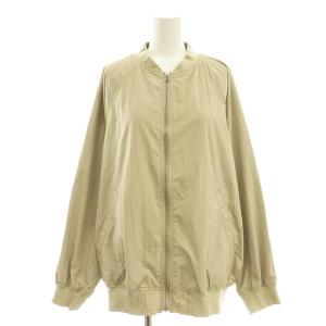 24AW ウォッシャブルナイロンタッサーMA-1 ブルゾン ジャンパー F ベージュ /CX OS