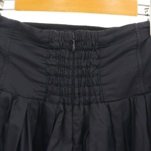 CELFORD HANAE MORI フレアタフタスカート マキシ ロング 36 紺 ネイビー /AT OS