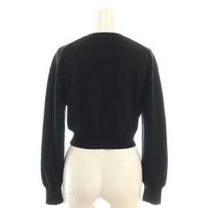 FRAY I.D 24SS pierre cardin エンブレムクルーカーデ カーディガン ニット F 黒 ブラック /AT