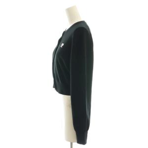 FRAY I.D 24SS pierre cardin エンブレムクルーカーデ カーディガン ニット F 黒 ブラック /AT