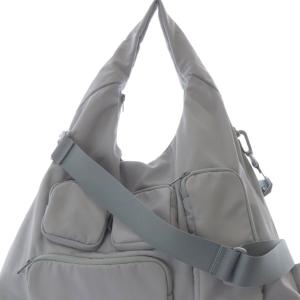 CAMPER ポケット付 ハンドバッグ ショルダーバッグ グレー /SR