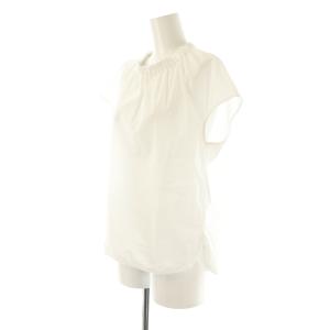 S Max Mara 24SS FIAMMA ブラウス フレンチスリーブ IT34 ホワイト /ES OS