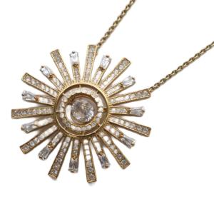 サンシャイン ネックレス ペンダント ゴールド色 /YO25