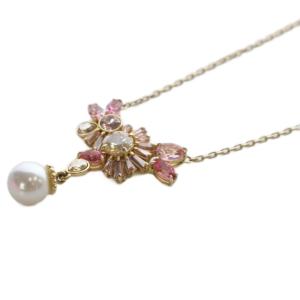 SWAROVSKI gema ミックスカット ネックレス ブレスレット セット ゴールド色 /YO14