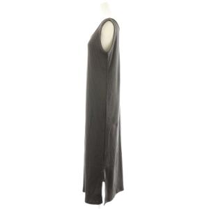 RIVE DROITE RIVEDROITE リブドロワ 24SS 2WAYリブタンクワンピース ロング ノースリーブ 36 グレー /DF OS