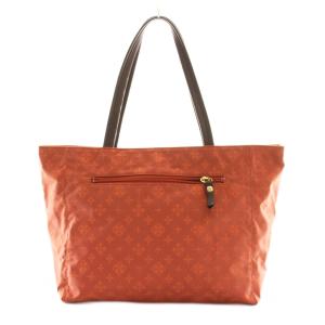 総柄トートバッグ ハンド オレンジ /SS OS SH