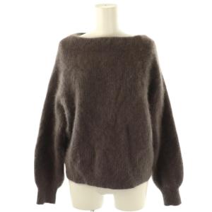 ラクーンファーニット セーター 長袖 F チャコール /DF OS SH