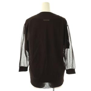 Aquascutum アンサンブル シアーニット カーディガン プルオーバー 8 ブラウン /DF OS