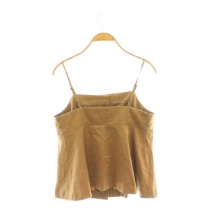 allureville 24AW デニムライクビスチェキャミ 2 茶 ブラウン /SS OS