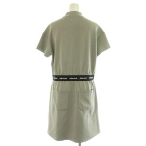 Admiral ハイネックポンチワンピース ミニ 半袖 ゴルフウェア M グレー /AT OS