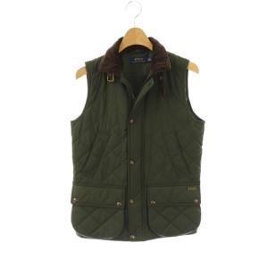 中綿キルティングベスト XS カーキグリーン /ES OS