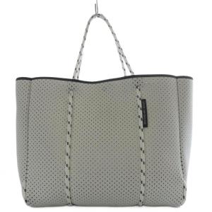 フライングソロ トートバッグ ハンドバッグ ネオプレン ホワイト /YO29