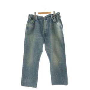 ADJUSTABLE WIDE TAPERED デニムパンツ 36 ブルー