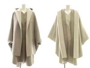 リバーフードコート 38 オフホワイト グレー