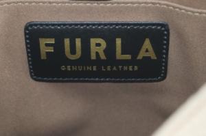 FURLA PRIMULA ホーボーバッグ 2WAY ハンドバッグ ショルダーバッグ 斜め掛け レザー グレージュ