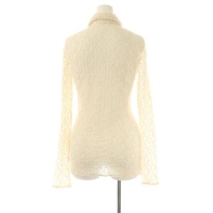 CLANE 25SS LADY LACE SHIRT シャツ 長袖 1 アイボリー /DF OS