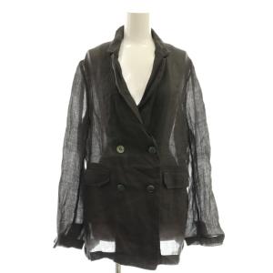 25SS ラミージョーゼットジャケット チャコールグレー /SS OS