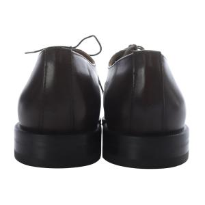 BARNEYS NEW YORK ビジネスシューズ キャップトゥ レザー 9M ブラウン B128CALF OLD /YO6