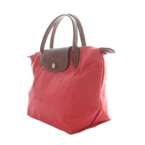 Longchamp ル プリアージュ オリジナル S トップハンドルバッグ ハンド ミニトート レザー ピンク 桃色 /RI