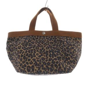 舟型トートM バッグ ブラウン 707FD