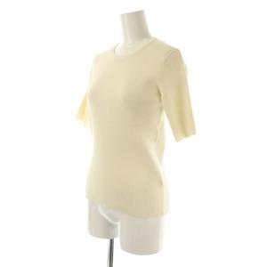 MUSE de Deuxieme Classe 23AW Diner B RIB Tシャツ カットソー 半袖 オフホワイト /DF OS