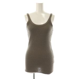 waffle キャミソール タンクトップ F グレー /DF OS