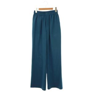 24SS ポリエステルイージーパンツ ワイド 1 ブルー /HK OS