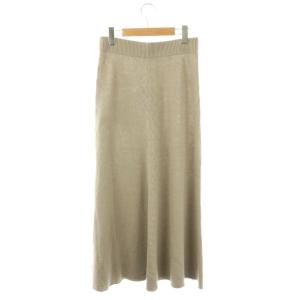 Deuxieme Classe 25SS Fascinating スカート ニット 36 グレー