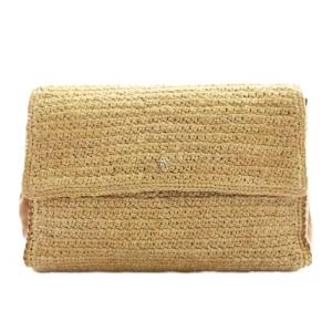 クラッチバッグ カゴ カバン ポーチ ベージュ F 27626 /SS OS