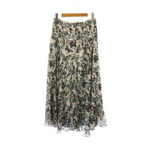 総柄スカート フレア 36 マルチカラー /CX OS