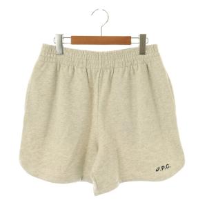 × アシックス ASICS ハーフパンツ スウェット イージー S ライトグレー /DO OS