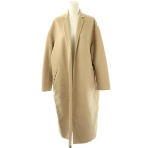 ハミルトンテーラードコート アウター ロング ウール 38 ベージュ /DO OS SH