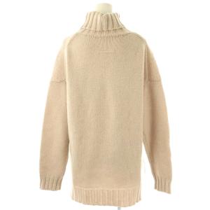 SLOANE ジーロンラムズ カシミヤ ドロップショルダー ニット セーター 長袖 2 ベージュ /HK OS SH