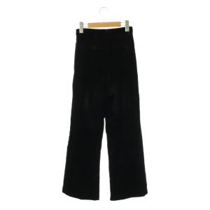 CLANE COLOR LINE VELOR PANTS パンツ 0 ブラック /DO OS