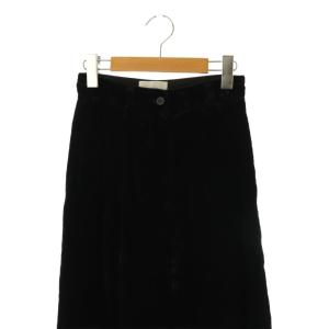 CLANE COLOR LINE VELOR PANTS パンツ 0 ブラック /DO OS