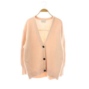 × MINAMI TANAKA Vネックカーディガン ニット 1 ピンク /DF OS