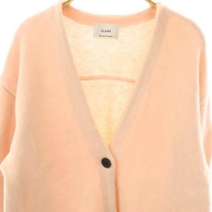 CLANE × MINAMI TANAKA Vネックカーディガン ニット 1 ピンク /DF OS