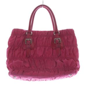 PRADA テスートゴーフル 2WAYバッグ ピンク B1336H