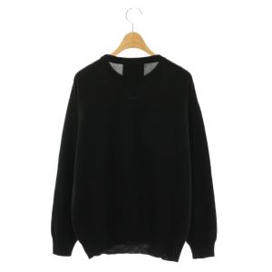 MOSCHINO クチュール COUTURE ベア プルオーバーニット セーター 長袖 ブラック /HK OS