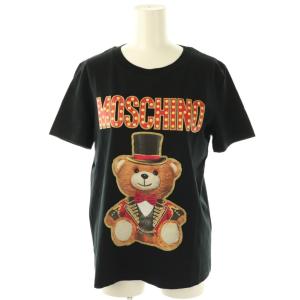 クチュール COUTURE ベア 半袖Tシャツ カットソー ブラック /HK OS