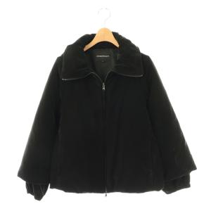 ジップアップ 中綿ジャケット アウター 42 ブラック /DF OS