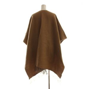 BALLSEY フリンジショール ストール 36 茶 ブラウン /SS OS