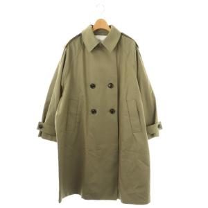 撥水加工コットントレンチコート スプリングコート 1 カーキ /ES OS
