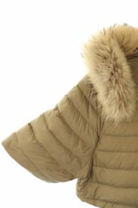 TATRAS リバーシブルダウンポンチョ ジャケット 01 ベージュ LTA20A4692