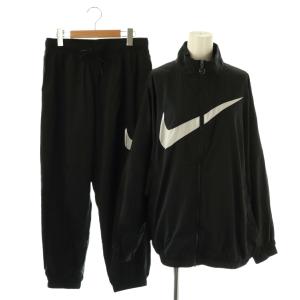 エッセンシャル ハイブリッド ジャケット パンツ セットアップ L ブラック