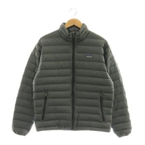 Down Sweater ジャケット ダウン ジップアップ S グレー 84673 /DO OS