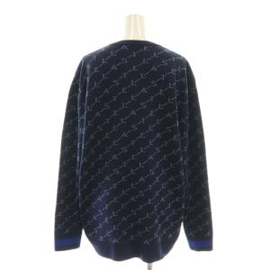 STELLA McCARTNEY ロゴプルオーバー カットソー 38 ネイビー ホワイト ブルー 364330 /DO OS