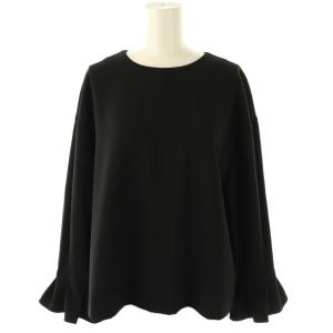 ノーカラーブラウス ブラック /DO OS